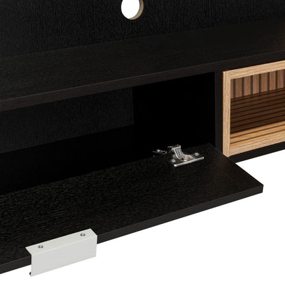 Panel De Tv 60'' Funes  Wengue Macadamia