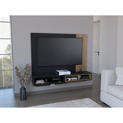 Panel De Tv 60'' Funes  Wengue Macadamia