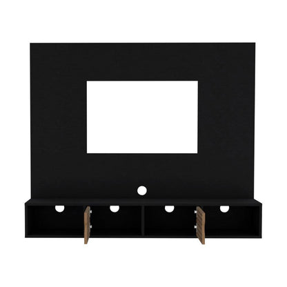 Panel De Tv Montpellier Wengue Y Lenno Para Tv De  60"