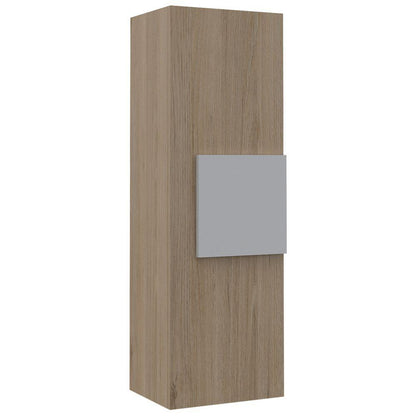 Mueble Aux Baño Orvani  Rovere + Blanco