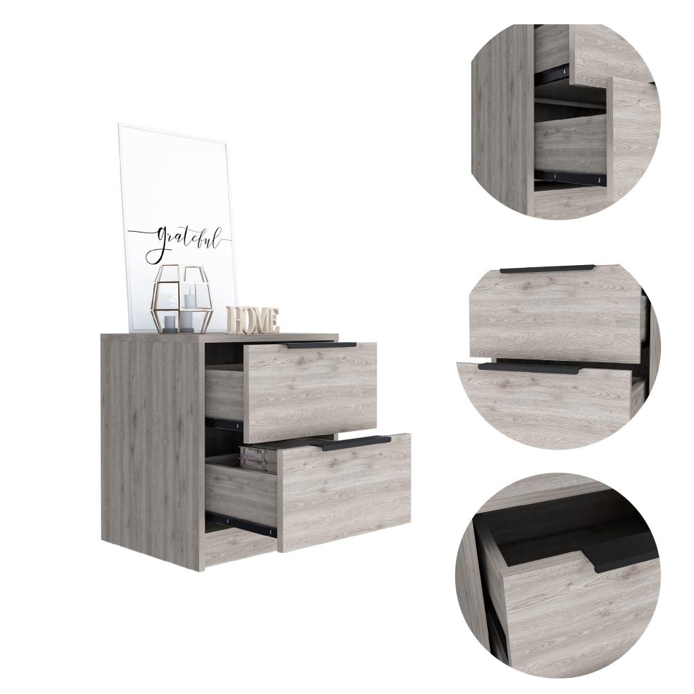 Mesa De Noche Okria Ceniza