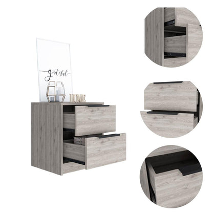 Mesa De Noche Okria Ceniza