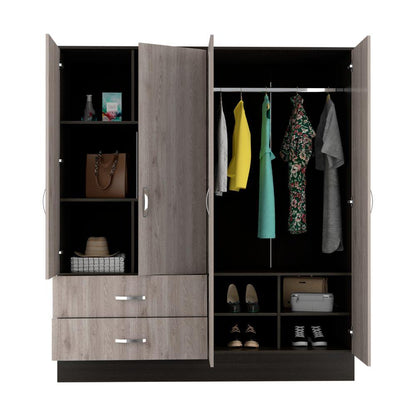 Closet Bulten Wengue Y Ceniza
