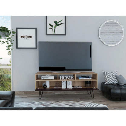 Mesa Para Tv Diclap Duna Y Wengue