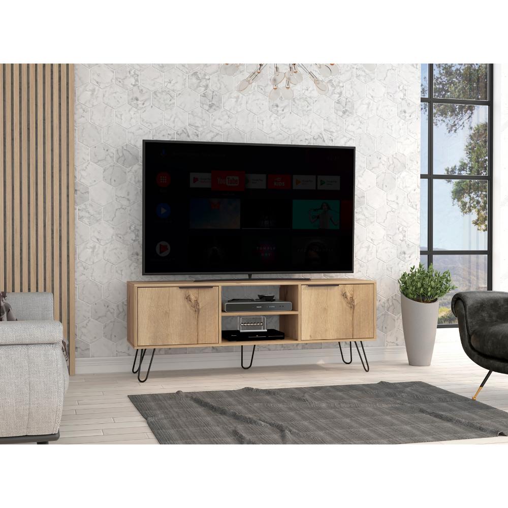 Mesa Para Tv Lurexa Duna Y Wegue Hasta 65"