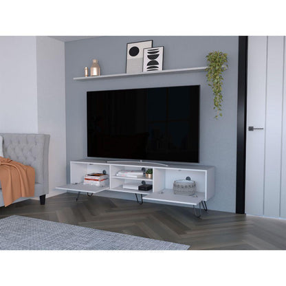 Mesa Para Tv Vlace Blanco Para Televisor De 70" Pulgadas