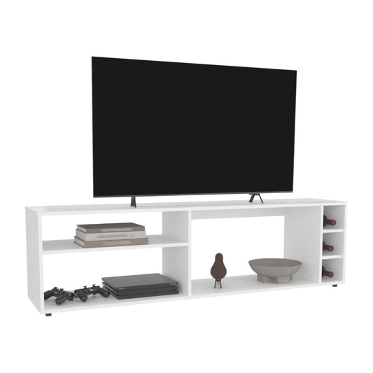 Mesa Para Tv Prextor Blanco Para Tv De 70"