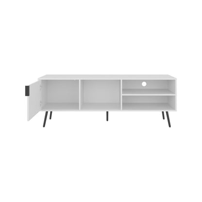 Mesa Para Tv Zinaya Blanco Hasta 70"