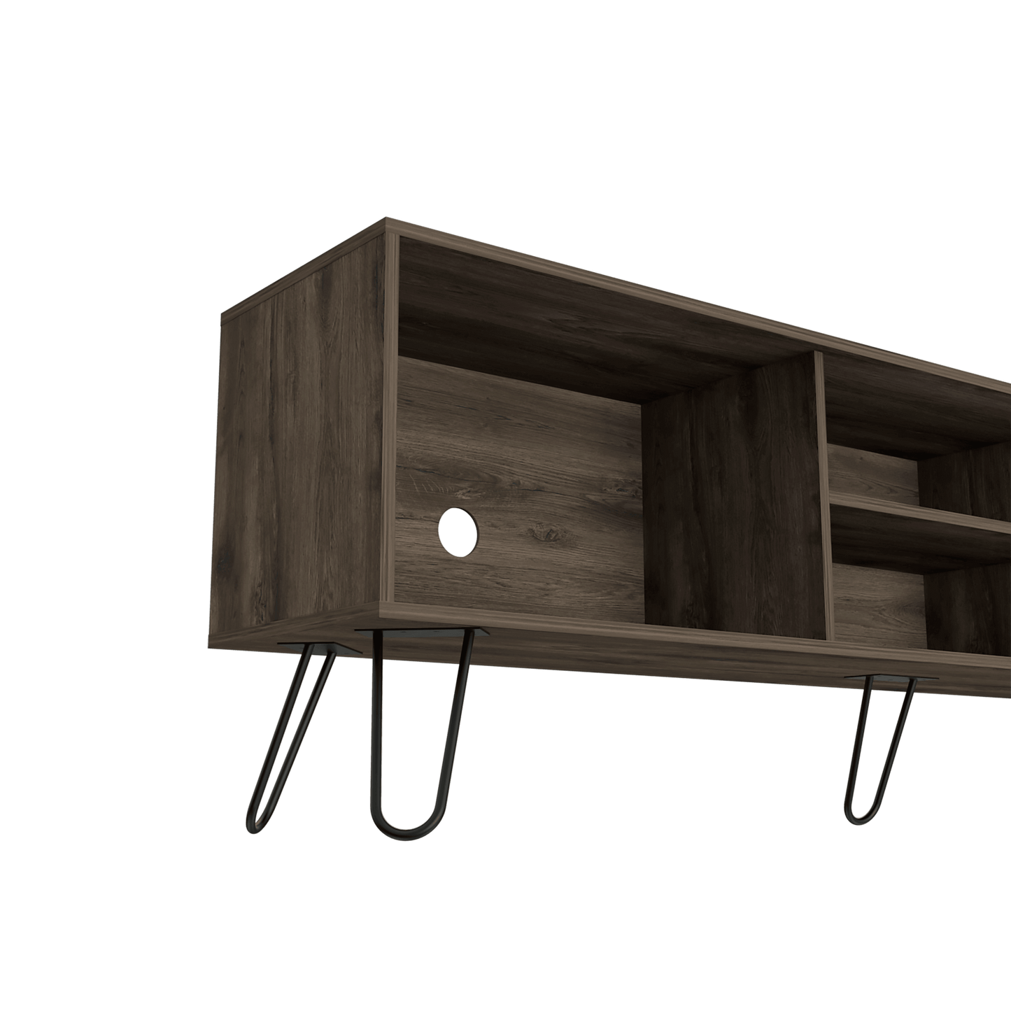 Mesa Para Tv Azunor Nogal Para Tv De 75"