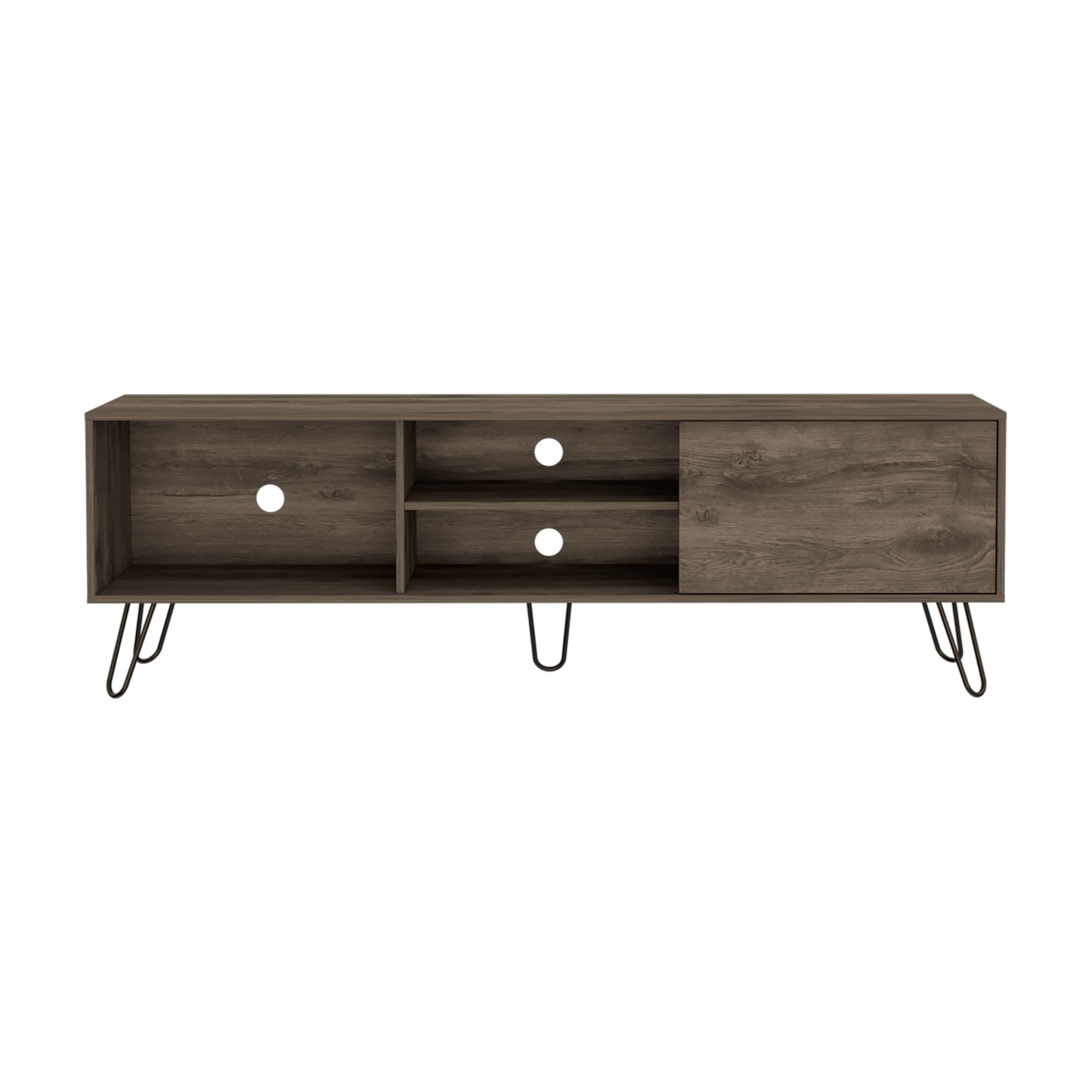Mesa Para Tv Azunor Nogal Para Tv De 75"