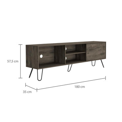 Mesa Para Tv Azunor Nogal Para Tv De 75"