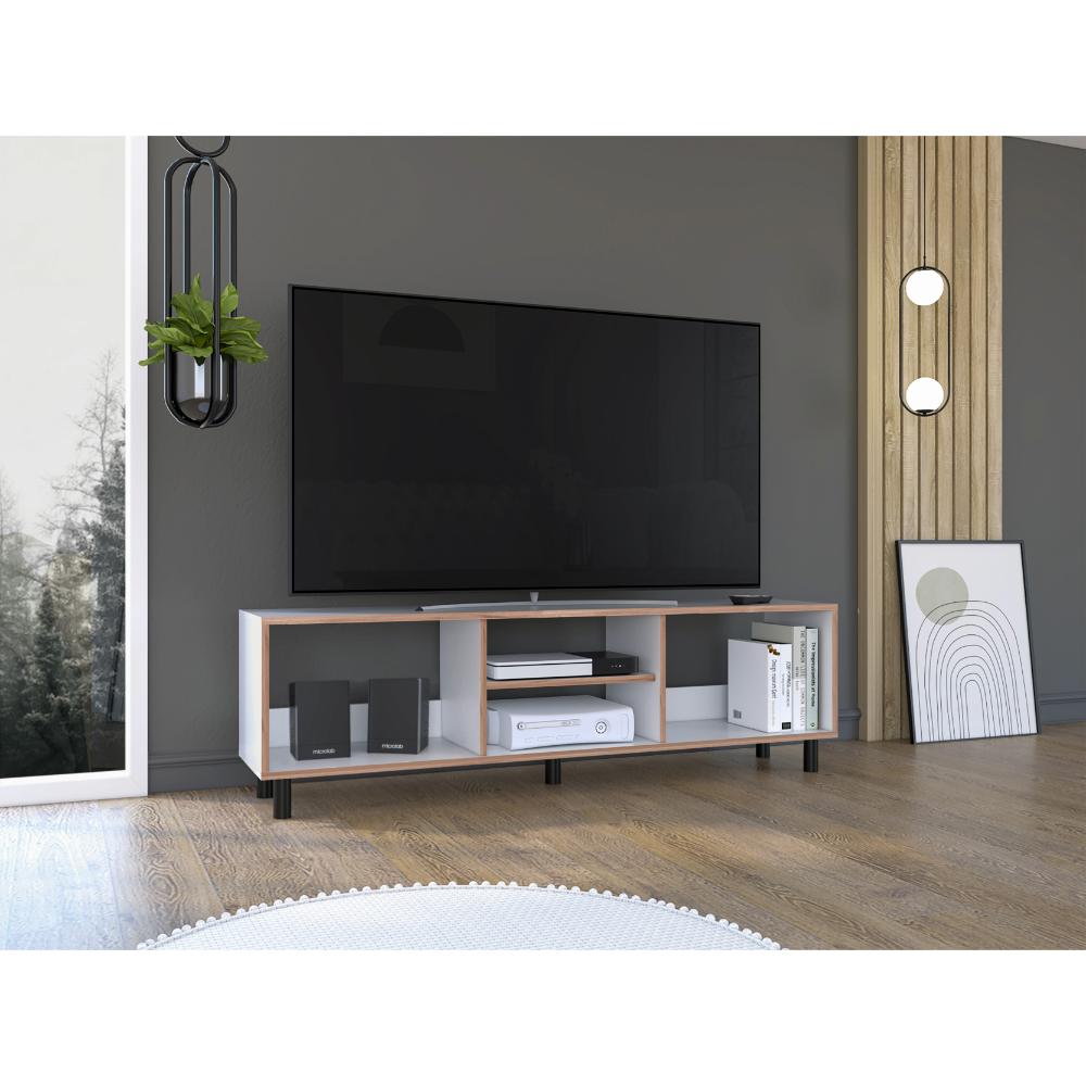 Rack Para Tv Lureon 160 (1C) Blanco Mqz 4