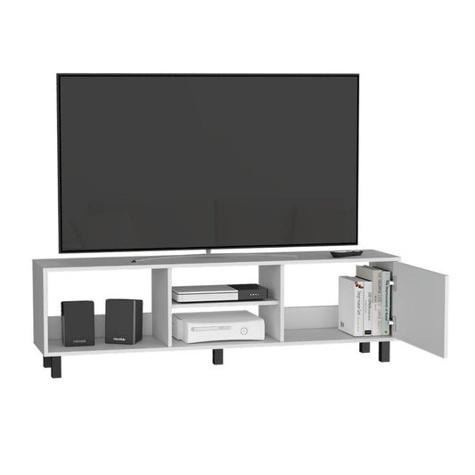 Mesa Para Tv Lureon Blanco Para Tv De 70"