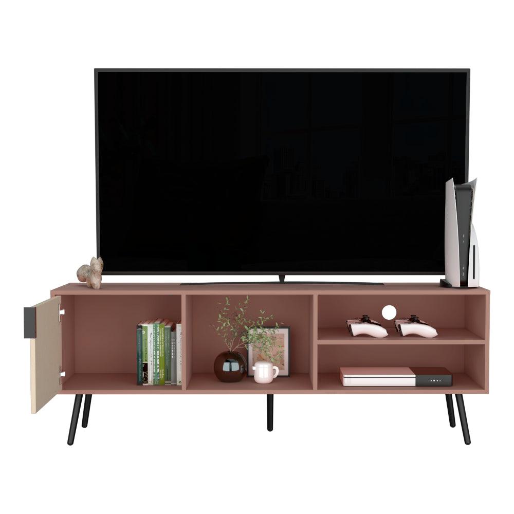 Mesa Para Tv Gianluk Y Toquilla, Con Una Puerta Abatible 70"