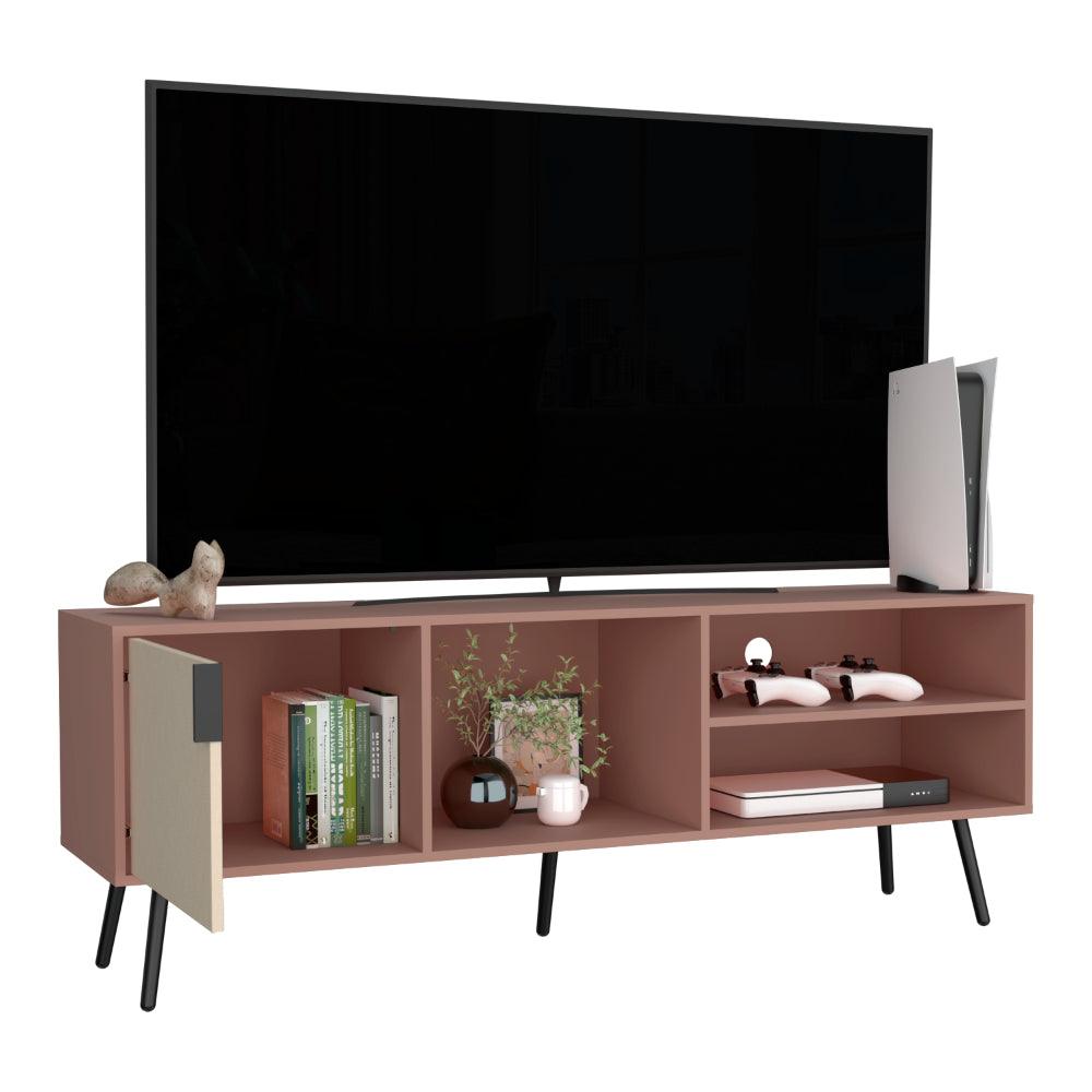 Mesa Para Tv Gianluk Y Toquilla, Con Una Puerta Abatible 70"
