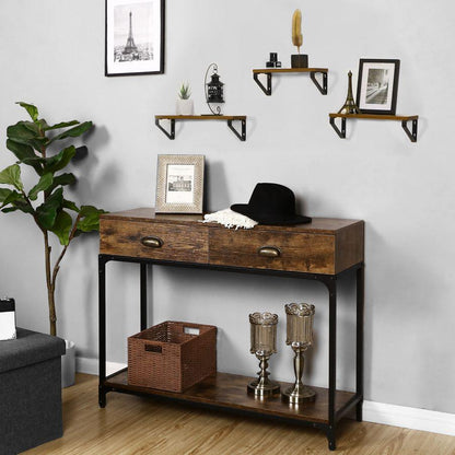 Wall Shelf Set Lws33Bx (1C) Solari Brown