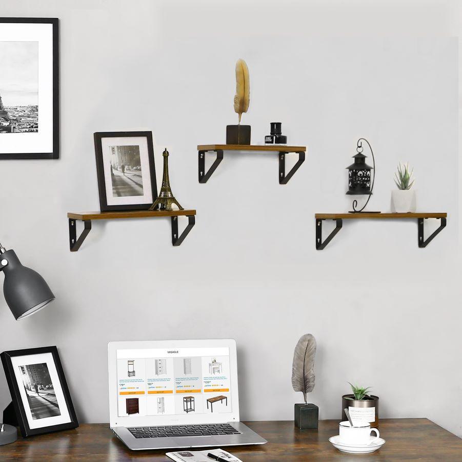 Wall Shelf Set Lws33Bx (1C) Solari Brown