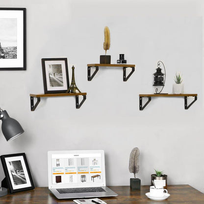 Wall Shelf Set Lws33Bx (1C) Solari Brown