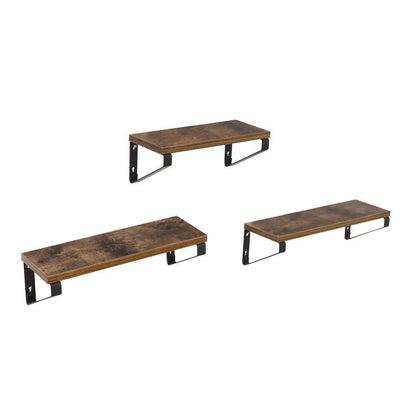 Wall Shelf Set Lws33Bx (1C) Solari Brown