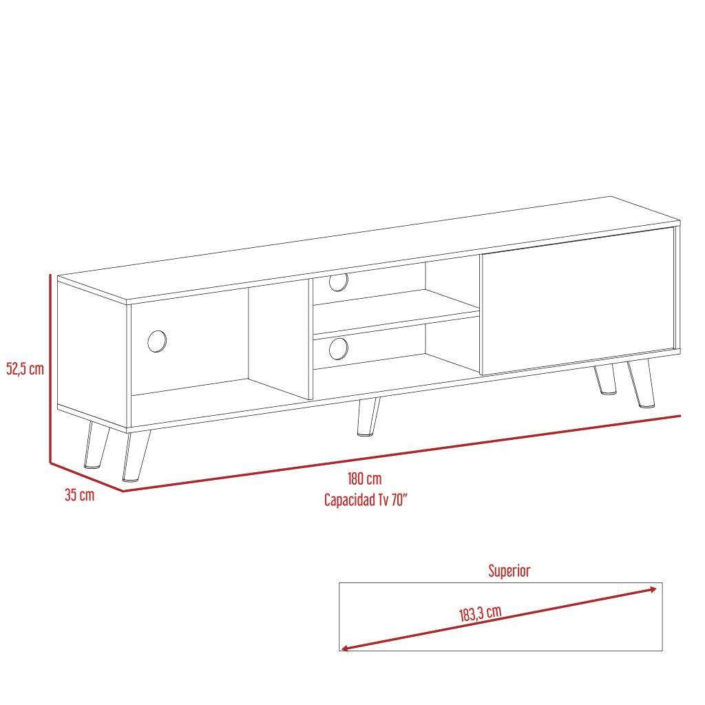 Mesa Para Tv Ventino Duna Para Televisor De 70 Pulgadas