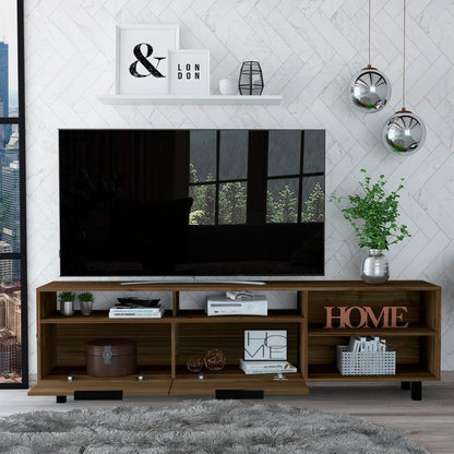 Mesa Para Tv Viamos Castaño Para Tv De 50"