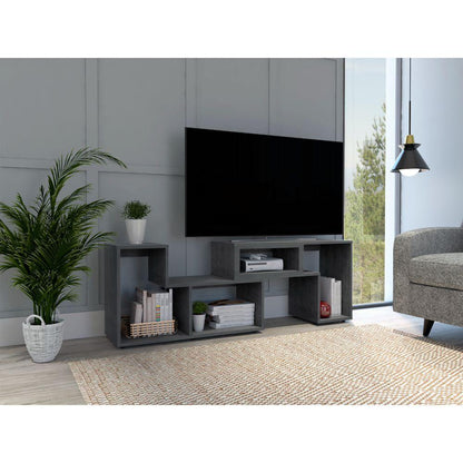 Mesa Para Tv Beijing Gris Para Tv De 55"