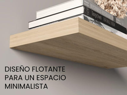 Repisa Flotante 80 X 25 (1C) Panno Rovere 3,8X