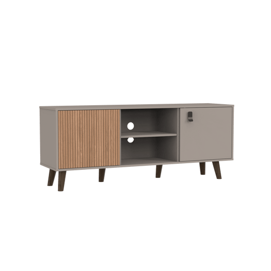 Rack Para Tv Arisia Taupe Lenno Para Tv De 65''