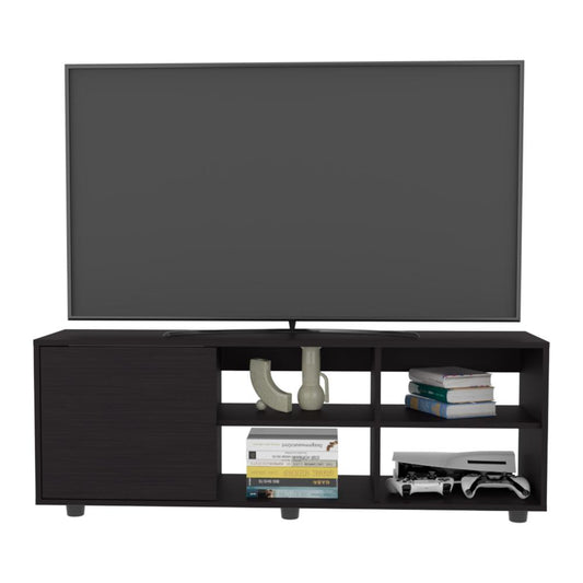 Mesa Para Tv Perleo Wengue Para Tv De 55"