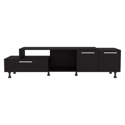 Mesa Para Tv Allort Wengue, Para Tv De 70"