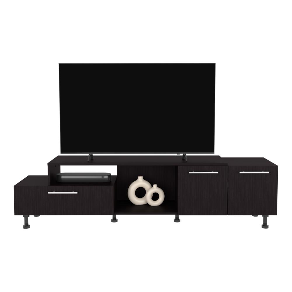 Mesa Para Tv Allort Wengue, Para Tv De 70"