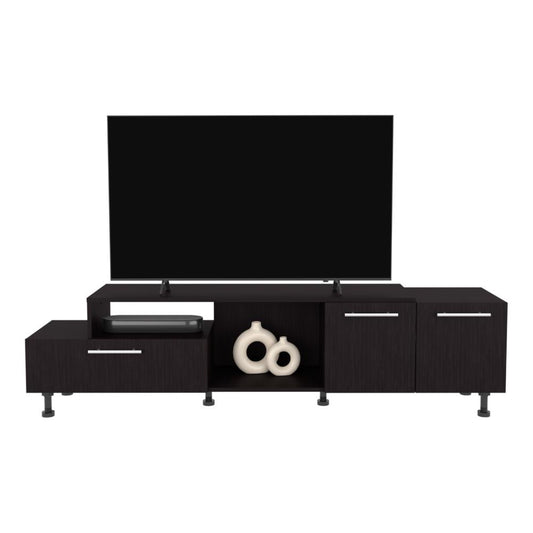 Mesa Para Tv Allort Wengue, Para Tv De 70"