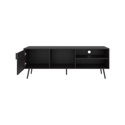 Mesa Para Tv Zinaya Wengue Para Tv De 70"