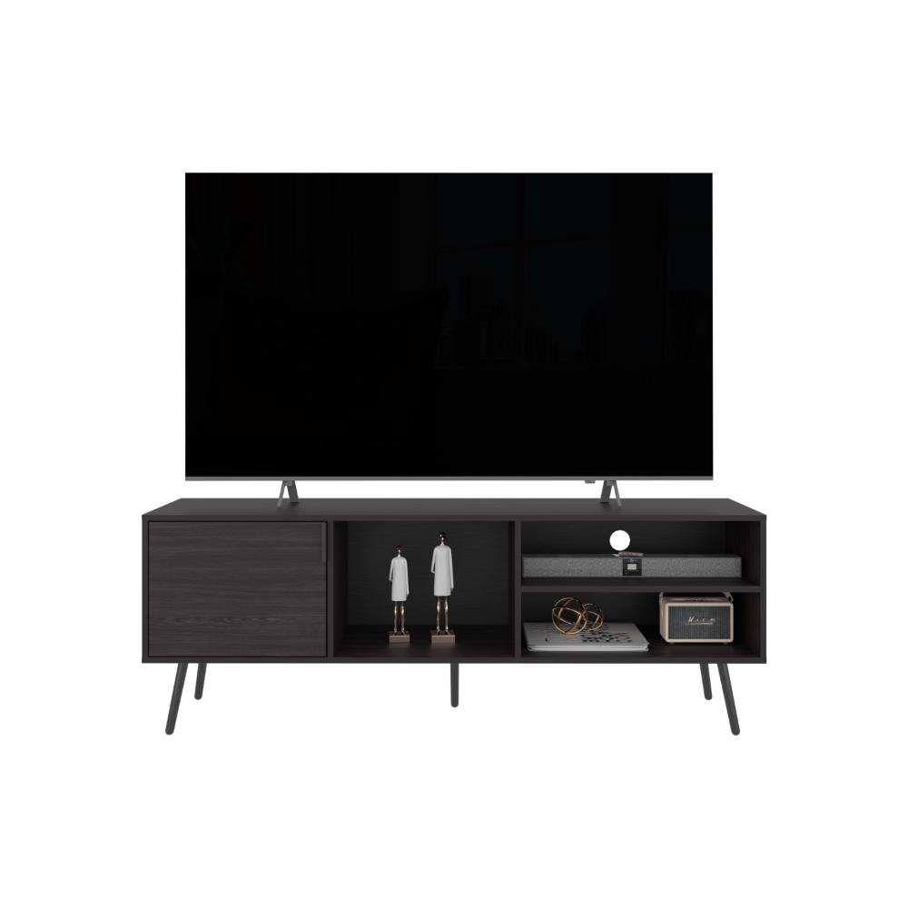 Mesa Para Tv Zinaya Wengue Para Tv De 70"