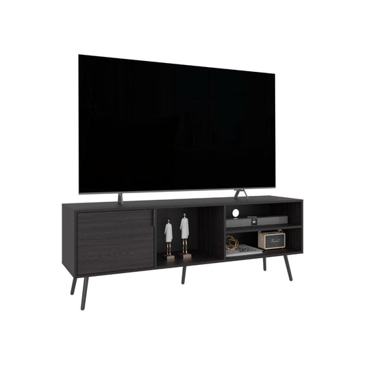Mesa Para Tv Zinaya Wengue Para Tv De 70"
