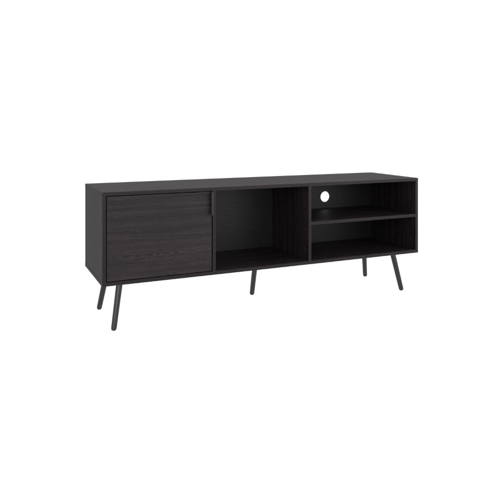 Mesa Para Tv Zinaya Wengue Para Tv De 70"