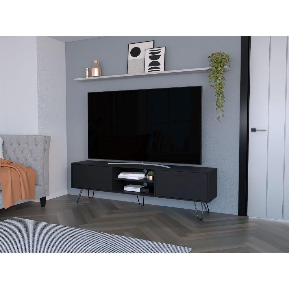 Mesa Para Tv Vamira Wengue Para Tv De 70"