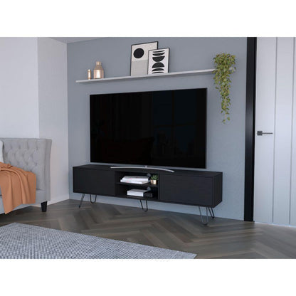 Mesa Para Tv Vamira Wengue Para Tv De 70"