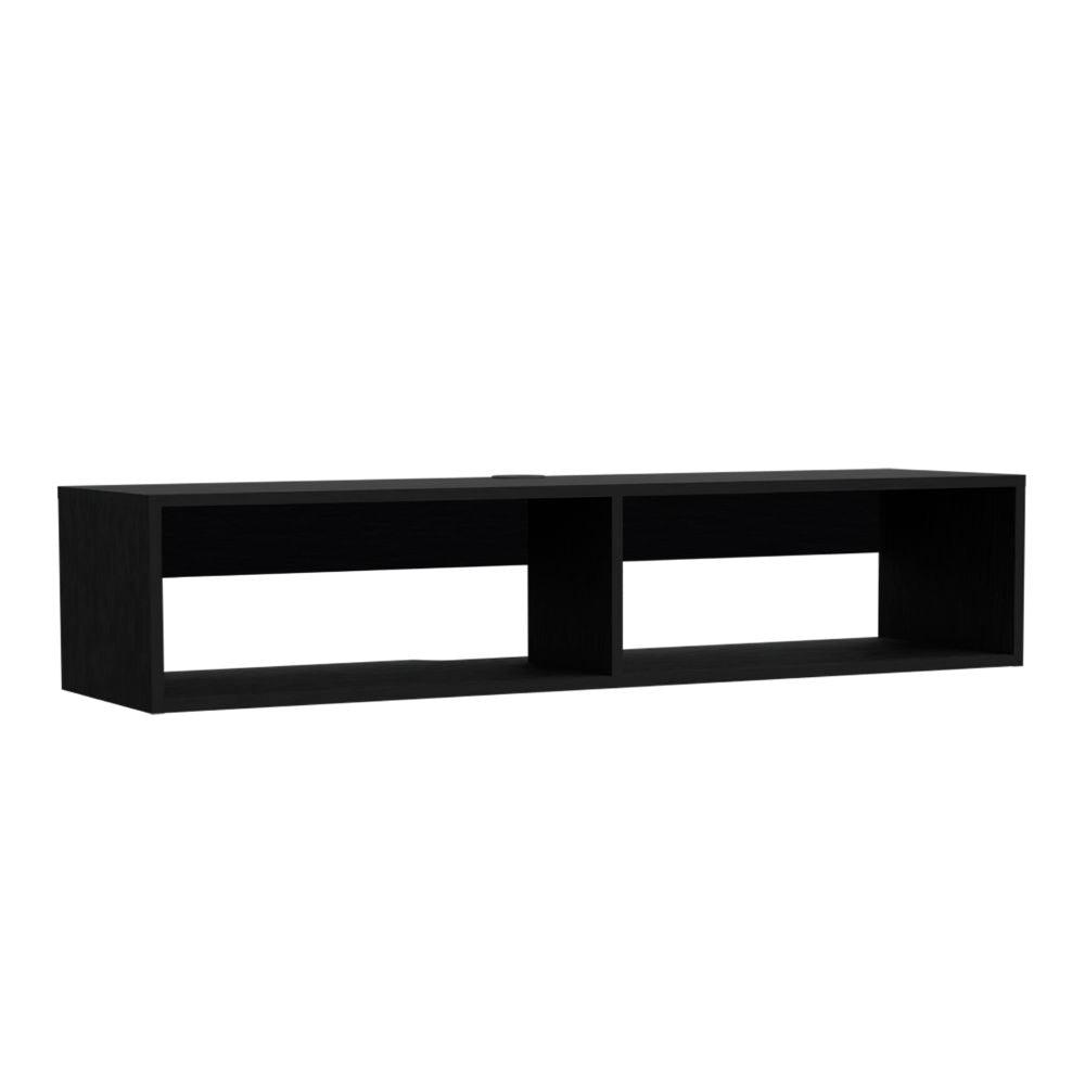 Mesa Para Tv Flotante Rock Wengue Para Tv De Hasta 45''
