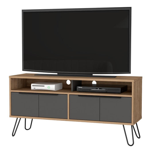 Mesa Para Tv Temora Miel Y Plomo