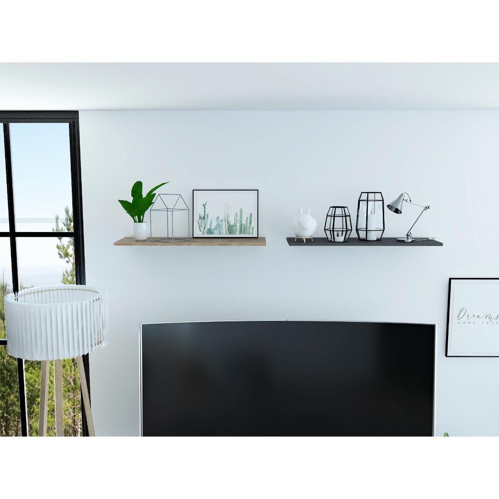 Repisa Wall Z-160 Vamira (1C) Miel+Plomo