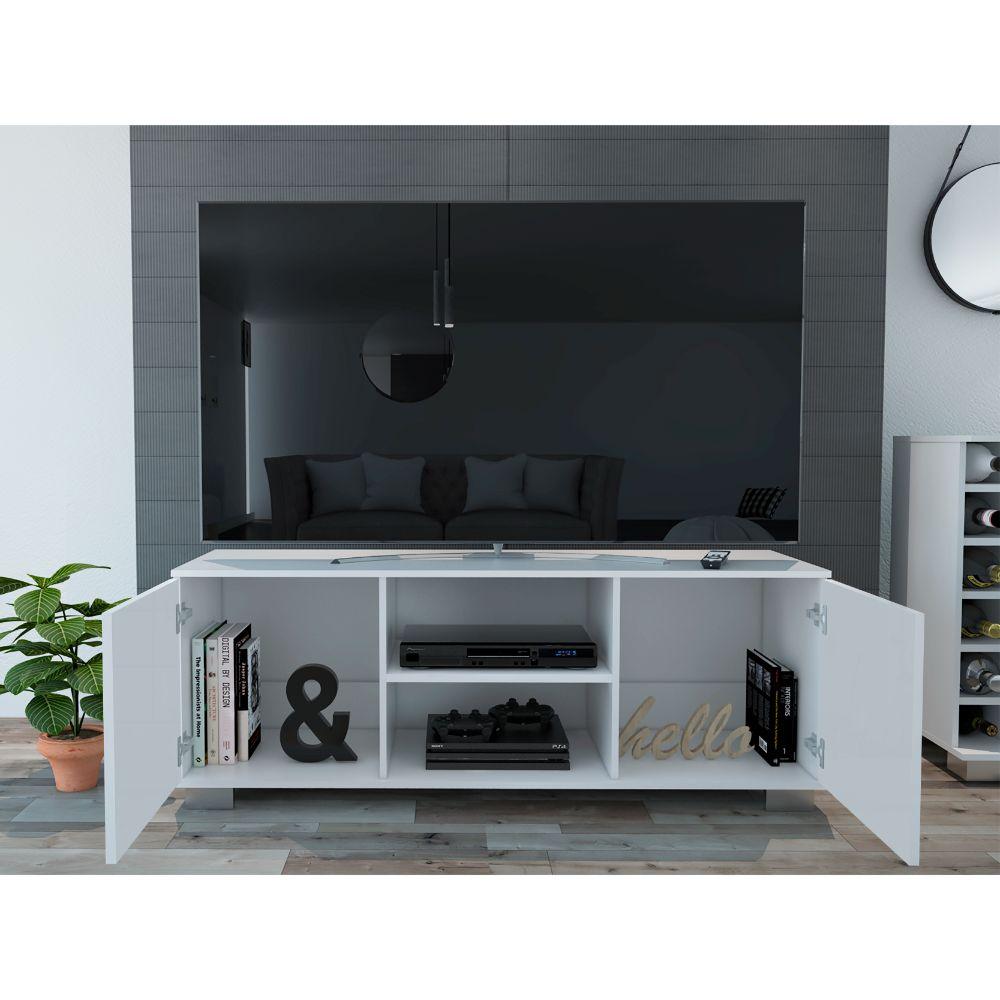Mesa Para Tv Feroni Blanco