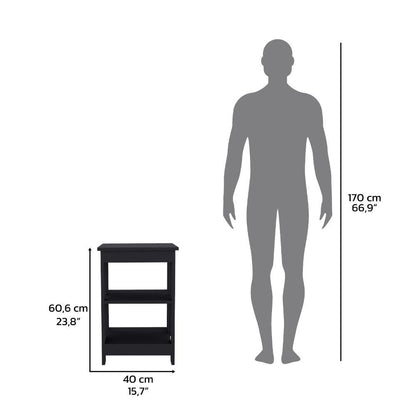 Mesa Auxiliar Toylar Wengue