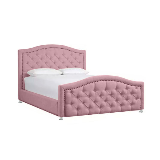 Cama Semidoble Infantil Venecia  rosado