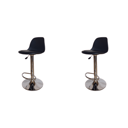 Silla Bar Fragua Negro X2