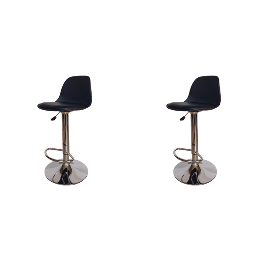 Silla Bar Fragua Negro X2