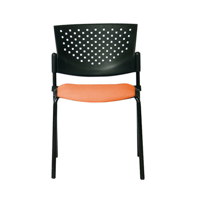 Silla Interlocutora Fly Tapizada  naranja