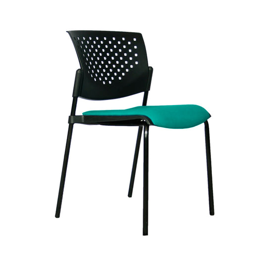 Silla Interlocutora Fly Tapizada  verde