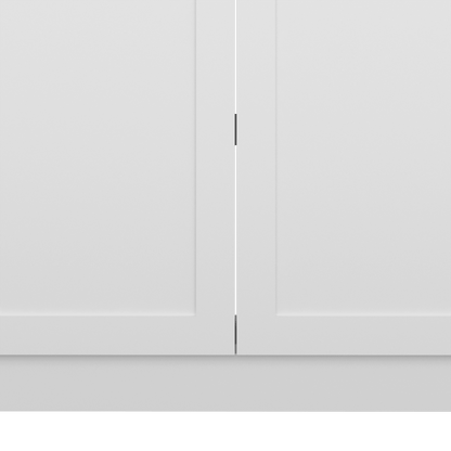 Cocina Integral Selari Blanco Con Mesón Izquierdo
