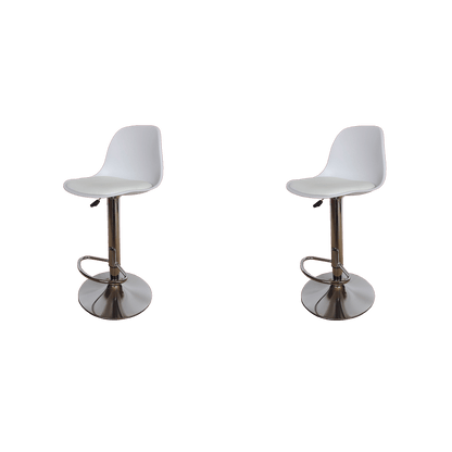 Silla Bar Fragua Blanco X2